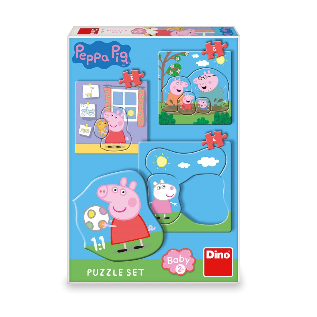 DINO Puzzle PEPPA PRASE – PORODICA
