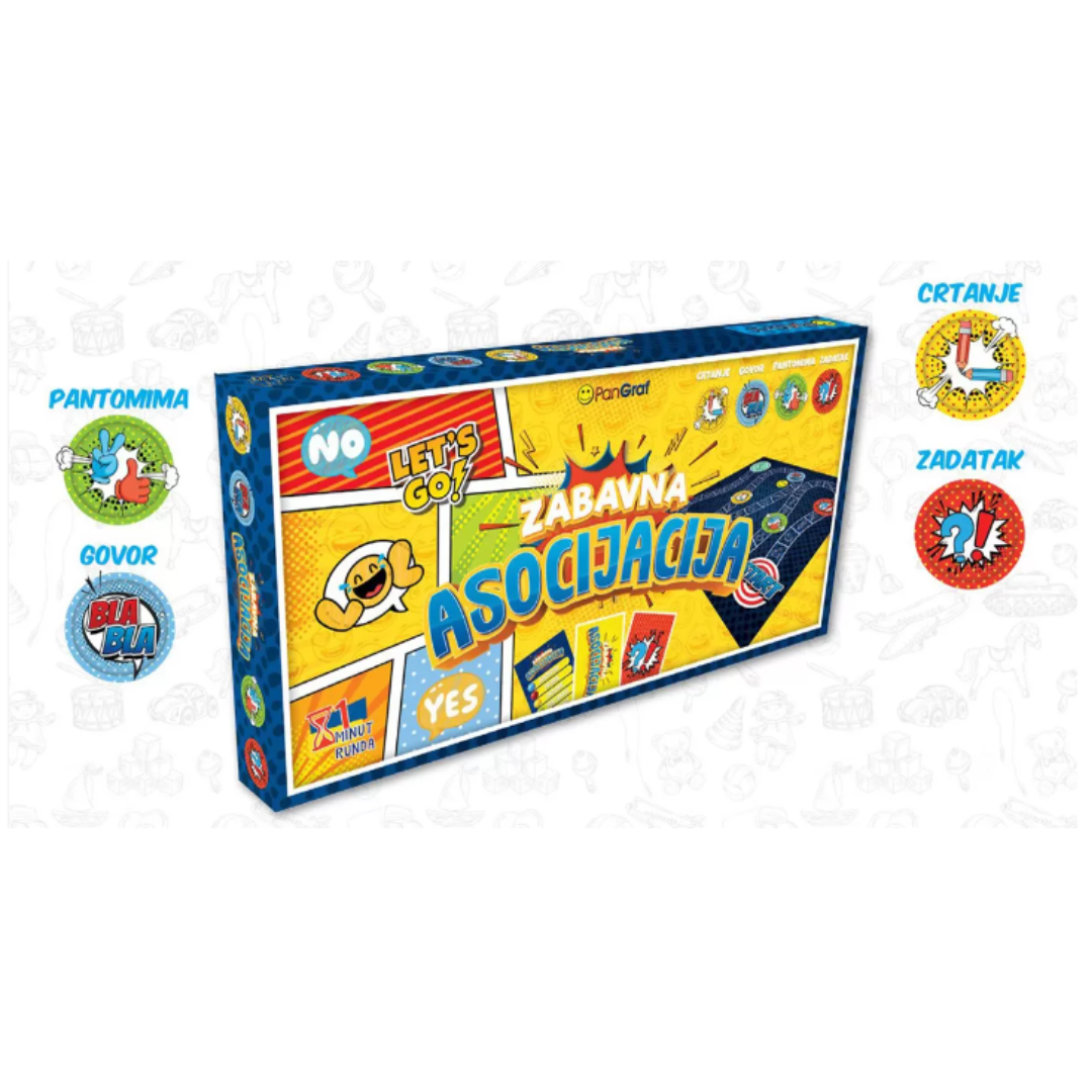 Društvena Igra Zabavna Asocijacija