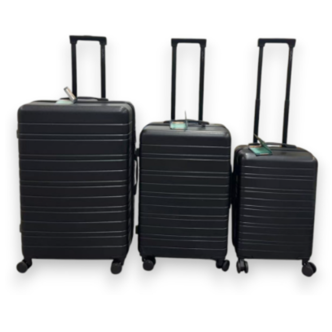 Koferi Kick Enjoy Set 1/3 ALMADA Crni