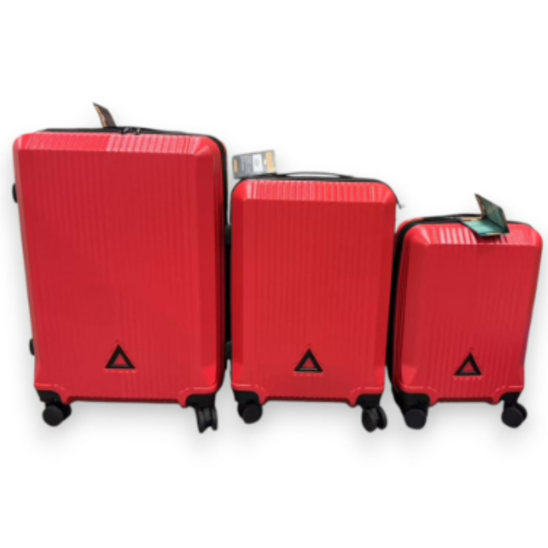 Koferi Kick Enjoy Set 1/3 BERMUD Crveni