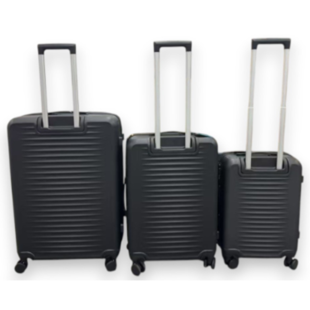 Koferi Kick Enjoy Set 1/3 SANTORI Crni