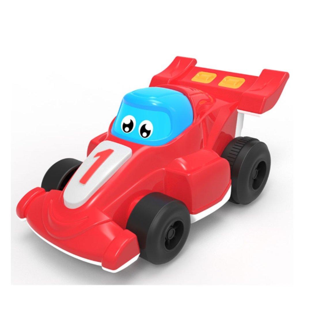 Kaichi muzička auto-formula sa zvučnim efektima, igračka za decu od 12+ meseci, šarena i bezbedna za stimulaciju motorike i sluha.