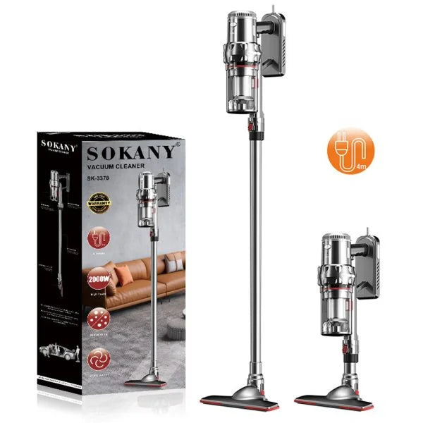 SOKANY SK-3378, SOKANY usisivač, štapni usisivač, bežični usisivač, ručni usisivač, usisivač 2u1, bežični štapni usisivač, štapni usisivač cena, usisivač za stan, usisivač za kuću, praktični usisivač, SOKANY Srbija