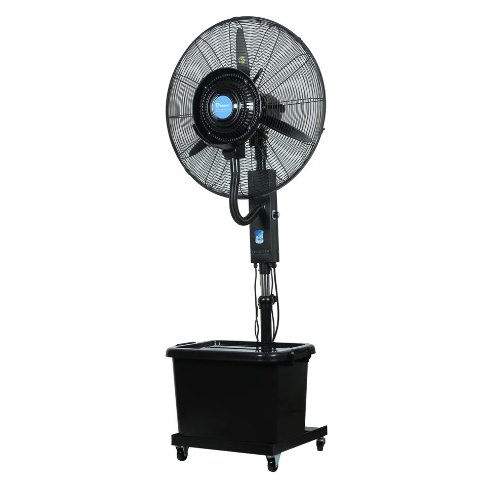 rashladni ventilator, ventilator sa vodenom maglom, profesionalni ventilator, ventilator za restoran, ventilator za kafić, ventilator za terasu, rashlađivanje bašte, industrijski ventilator, ventilator 60L, Breskvica