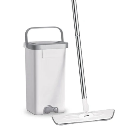 flat mop, flat mop sa kantom, mop sa kantom, mop za pranje podova, mop sa ceđenjem, set za čišćenje podova, mop za čišćenje, kanta za mop.