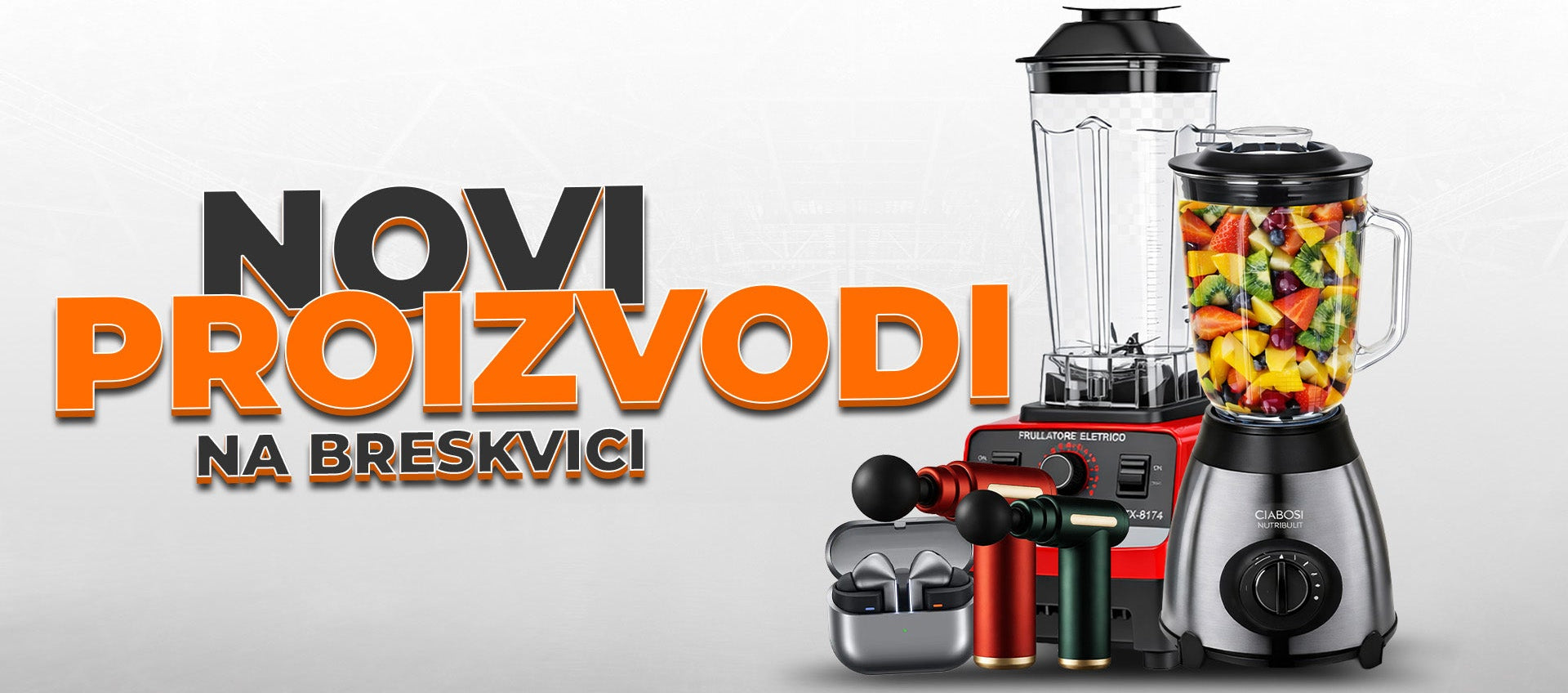 novi proizvodi, akcija kućni aparati, mali kućni uređaji, blender za smuti, aparat za voće, bežične bluetooth slušalice, masažer za telo pištolj, fitness masažer mišića, oprema za dom, kuhinjski aparati, tehnika za kuću, povoljna kupovina online, Breskvica shop Srbija, hit proizvodi 2026, top ponuda akcija, brza dostava Srbija, kupovina na internetu, best seller proizvodi, kvalitetni uređaji za svakodnevnu upotrebu