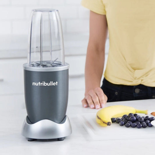 NutriBullet aparat za blendiranje - snažan i efikasan blender za pravljenje smoothija, sokova i drugih zdravih napitaka, sa jednostavnim korišćenjem i lakošću čišćenja