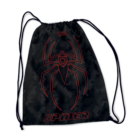 Torba za fizičko Kick Spider sa motivom paukove mreže, prostranim glavnim pregradom za sportsku opremu, izrađena od izdržljivih i vodootpornih materijala, sa podesivim naramenicama i dodatnim džepovima za organizaciju manjih predmeta.