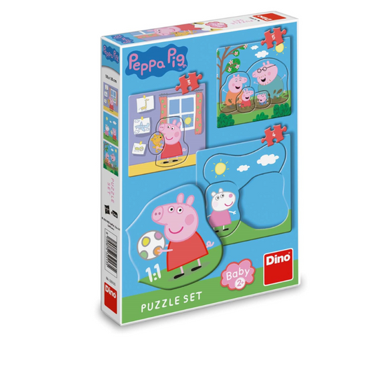 DINO Puzzle PEPPA PRASE – PORODICA