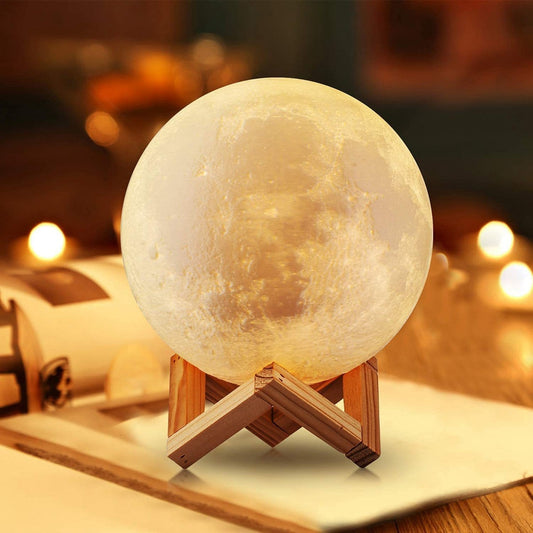 3D Mesec Lampa i Difuzer